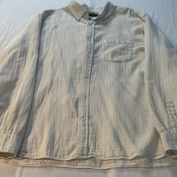 Banana Republic Cream Lightweight Shirt Jacket NWOT - Picture 1 of 4